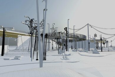 Hlavní město Praha pokračuje v přípravách na otevření Dvoreckého mostu, který propojí Podolí a Zlíchov a má být uveden do provozu na jaře příštího roku. Vedle samotné dopravní stavby se výrazně promění i její okolí – a to díky uměleckým zásahům výtvarníka Krištofa Kintery, které mají být dokončeny v průběhu roku 2027.