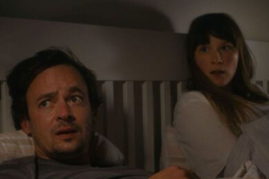 S hercem Jiřím Rendlem ve filmovém snímku Přišla v noci. 