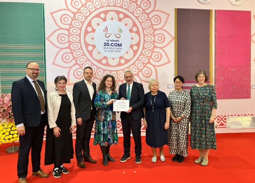 Výprava českého amatérského divadla s certifikátem UNESCO v indickém Dillí.