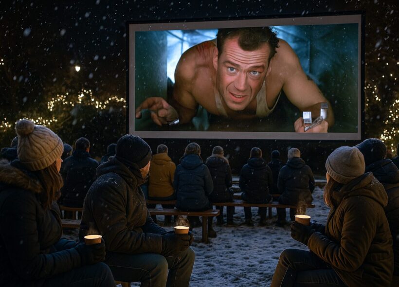 V adventním období nabídne radnice Prahy 4 netradiční Zimní kino na Hradbách. A v něm čtyři kultovní snímky, které k prosinci neodmyslitelně patří. Diváky čeká atmosféra zimního Vyšehradu, horký svařák, praskání ohně a filmy, bez nichž by Vánoce nebyly úplné.