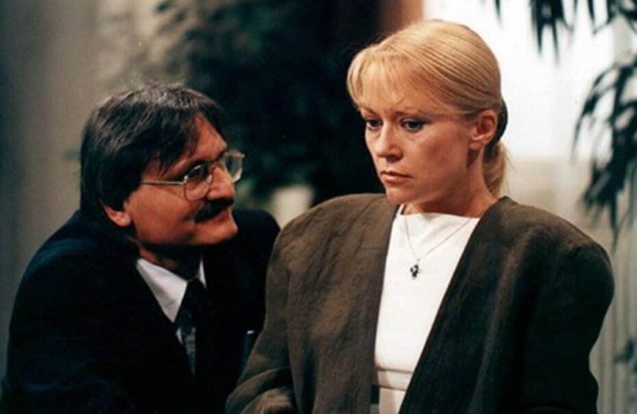 Kateřina Macháčková s  Pavlem Soukupem v divácky úspěšném seriálu Život na zámku.