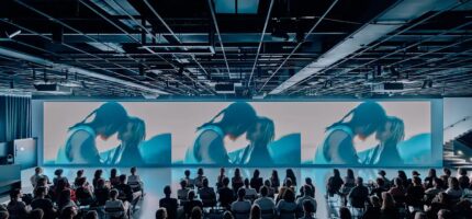 Zvuk, obraz a prostor se propojují v unikátním cyklu Architektura na vlnách, který divákům umožňuje „poslechnout si“ Prahu.