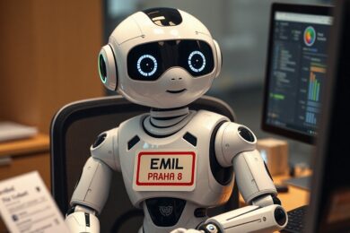 Dopravní přestupky v Praze 8 už více než rok zpracovává softwarový robot s umělou inteligencí Emil.