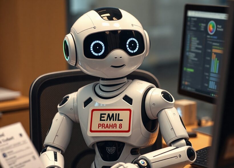 Dopravní přestupky v Praze 8 už více než rok zpracovává softwarový robot s umělou inteligencí Emil.