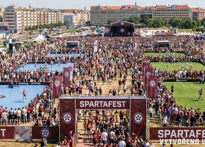 Festival SPARTAFEST se v roce 2026 přesouvá na Letenskou pláň – místo, které je po generace neodmyslitelně spojené se Spartou, její historií, emocemi i silnou fanouškovskou komunitou. 