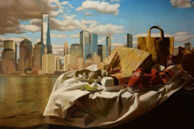 Obraz Leona Suchana s názvem Schránka.