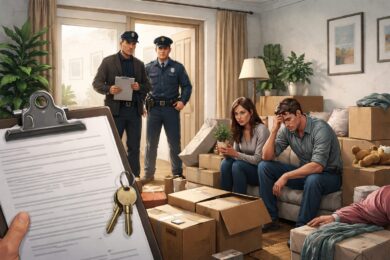 Pokud není proti rozkazu k vyklizení podán nájemcem odpor, je možné obrátit se na exekutora a požadovat, aby byla nemovitost na základě rozkazu vyklizena.