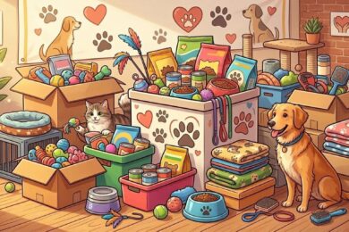 Vítány jsou také doplňky výživy, probiotika, odčervovací tablety nebo přepínací vodítka.