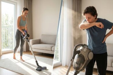 Pro někoho může být luxování vítaným odreagováním, pro jiného zase zdrojem bolesti zad… 