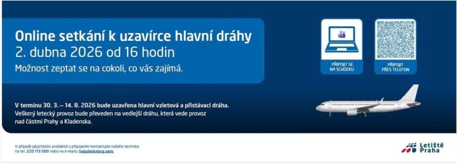 letiste cesty pripojeni