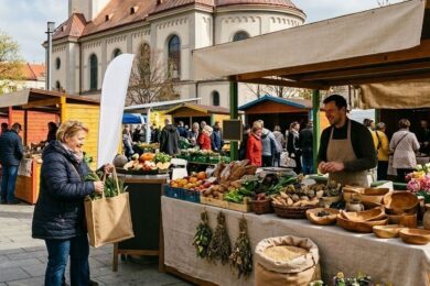 Farmářské trhy na Jiřáku zůstávají místem setkávání a kvalitního nákupu.