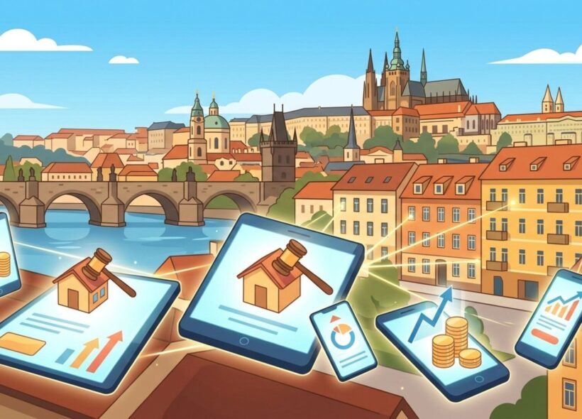 V nabídce je dvacet bytů v centru Prahy.