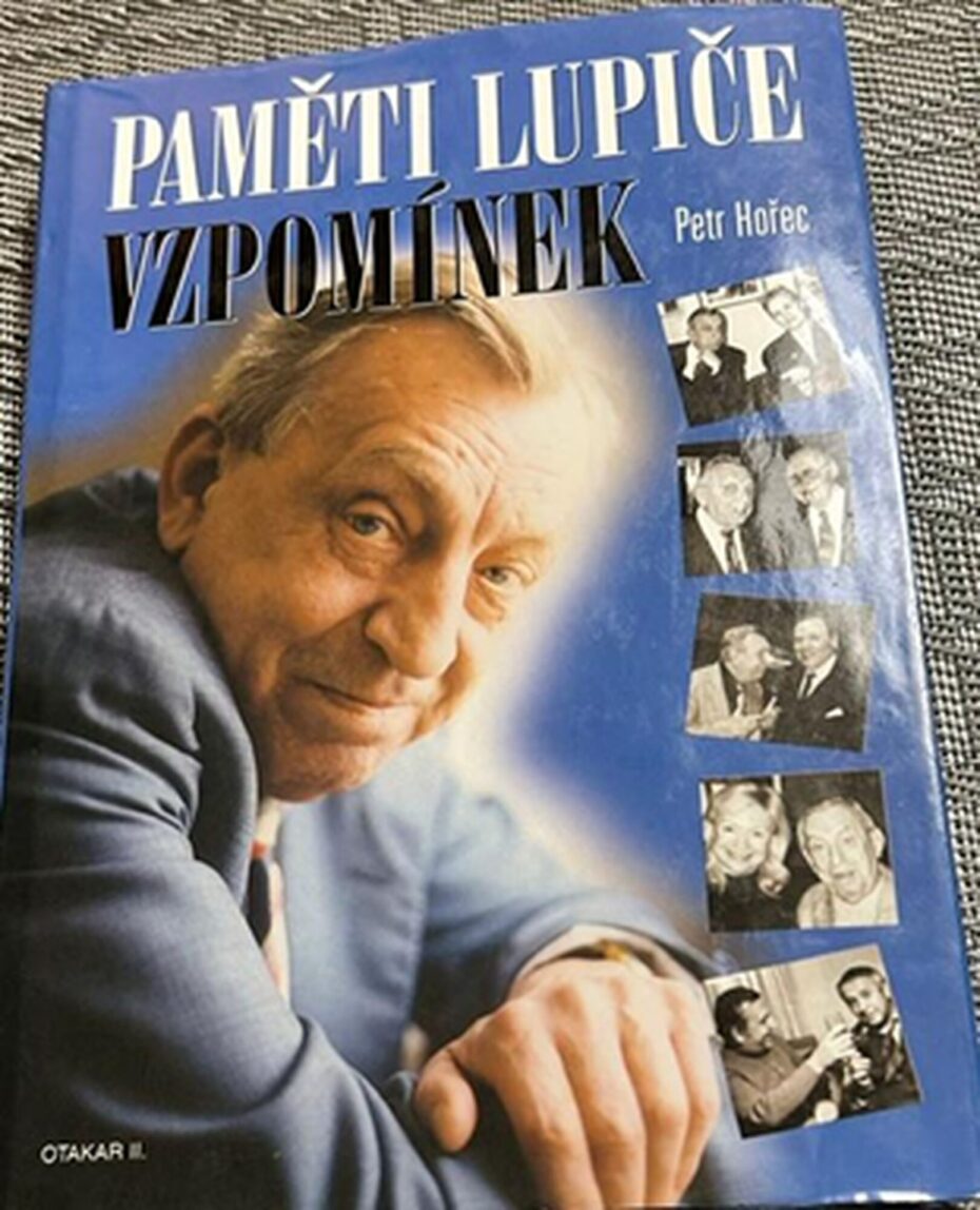 Spisovatelova autobiografie.