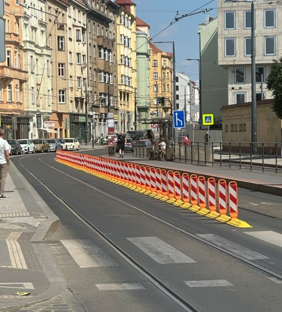 V Nuslích najdete toto zúžení...