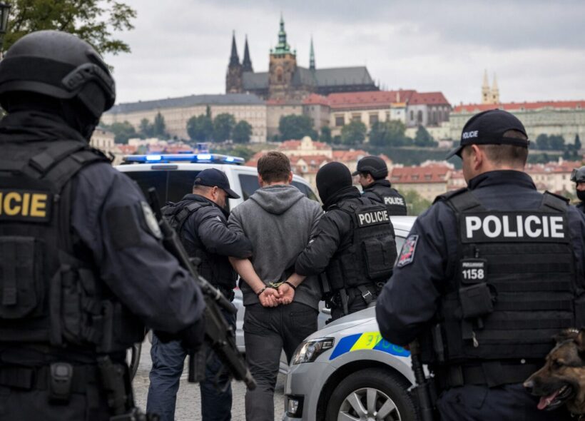  Kriminalisté zadrželi muže podezřelého z nelegálního držení zbraní a výbušnin, včetně 750 gramů semtexu.