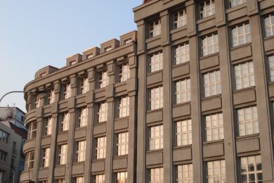 Škodův palác v Jungmannově ulici, hlavní administrativní budova pražského magistrátu, kde policie provedla zásah na odboru pozemních komunikací.
