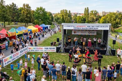Park Podviní opět promění v místo setkávání kultur z celého světa.