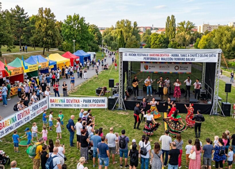 Park Podviní opět promění v místo setkávání kultur z celého světa.