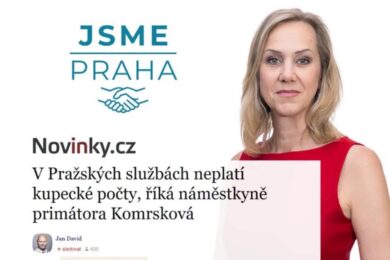 Jana Komrsková kritizuje netransparentnost Pražských služeb — zatímco sama čelí otázkám kolem vlastního působení v radě a personálních rozhodnutí, které vyvolaly pochybnosti o jejích vlastních standardech.