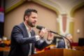 Ondřej Prokop při vystoupení v pražském zastupitelstvu. Po odchodu z politiky nyní veřejně vysvětluje své důvody a mluví o tom, jak chce dál sledovat a komentovat dění v hlavním městě.