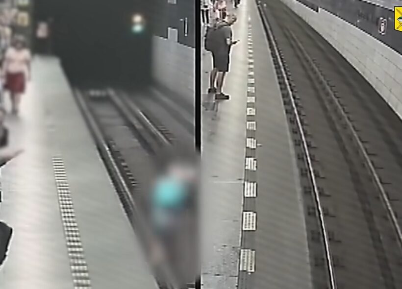 Sedmiletý chlapec se při chůzi po nástupišti díval do mobilního telefonu a nevšiml si jeho konce. O několik okamžiků později spadl přímo do kolejiště stanice metra Muzeum.