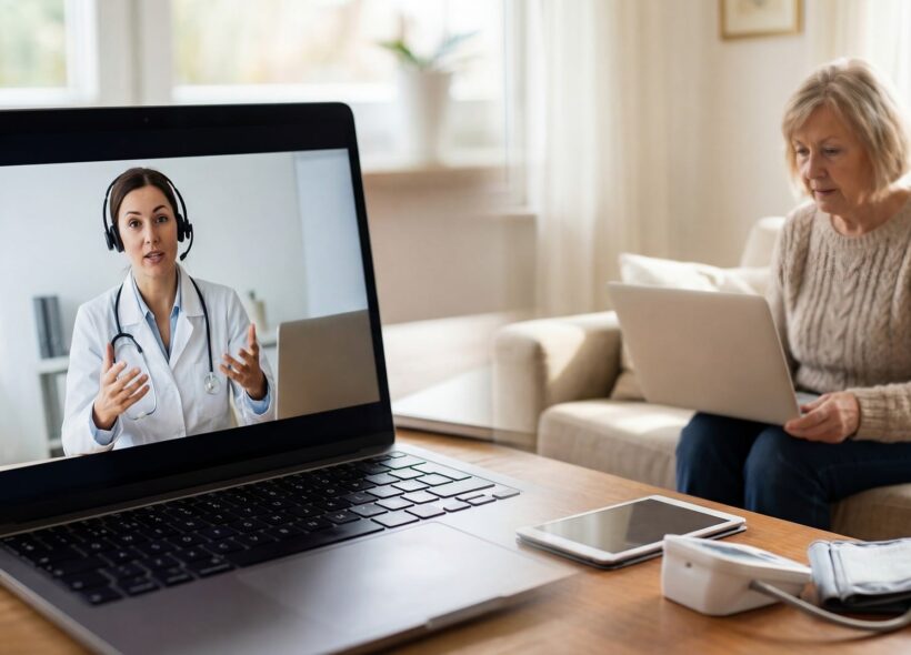 K lékaři už kvůli konzultaci nemusí vždy vést cesta přes čekárnu. Praha 9 nyní sází také na telemedicínu, která umožňuje řešit vybrané zdravotní potíže na dálku.
