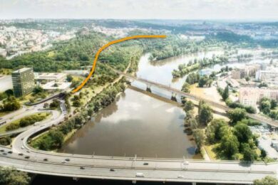 Vizualizace budoucího tunelu Bílá skála, který má být součástí dostavby pražského Městského okruhu. Hlavní město nyní vybralo dodavatele geotechnického monitoringu a kontroly okolních staveb za téměř 359 milionů korun.