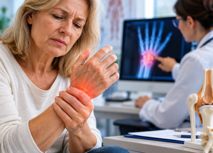 Bolesti a záněty kloubů mohou být příznakem závažného revmatického onemocnění. Včasná diagnostika je zásadní, na vyšetření u specialisty však pacienti v Česku často čekají celé měsíce. 