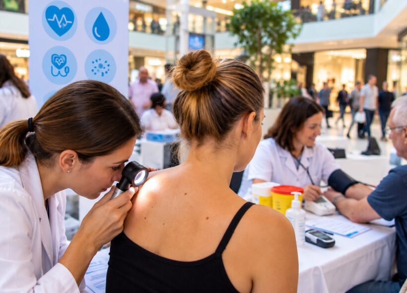 Kontrola mateřských znamének, měření krevního tlaku i další preventivní vyšetření mohou pomoci včas odhalit zdravotní rizika.