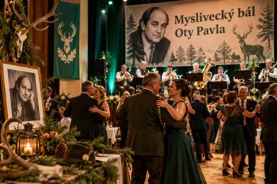 Myslivecký bál Oty Pavla propojí tanec a hudbu s mysliveckými tradicemi a připomínkou spisovatele, který s Prahou 10 spojil velkou část svého života.