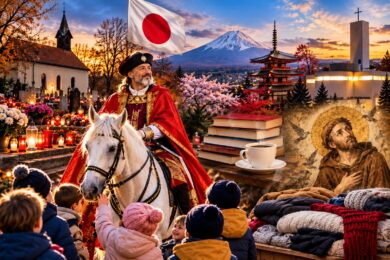 Čtyři listopadová setkání v Praze 5 propojí dušičkové vzpomínky, modlitbu za Japonsko, příběh svatého Františka a svatomartinskou tradici spojenou s pomocí lidem bez domova.